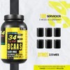 34 Zero Aminoácidos Bcaas Polvo 1kg Sabores 100 Servicios