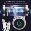 GS50F Smart Padlock IP65 Waterproof USB Charging Pure Fingerprint Luggage