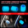 CHUSYYRAY Luminous Tire Valve Cap Stem Lights Glow in the