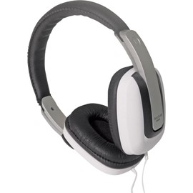 SoundLAB Stereo Hi-Fi Headphones in White and Black