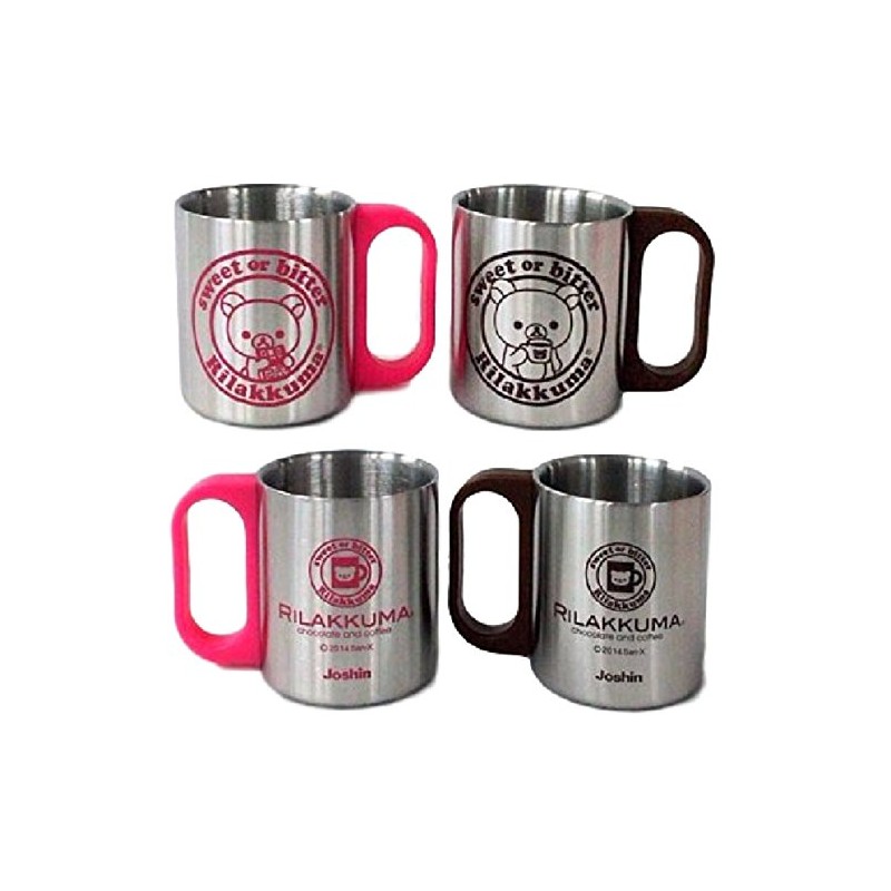 Rilakkuma Stainless Steel 2 Layer magukappusetto
