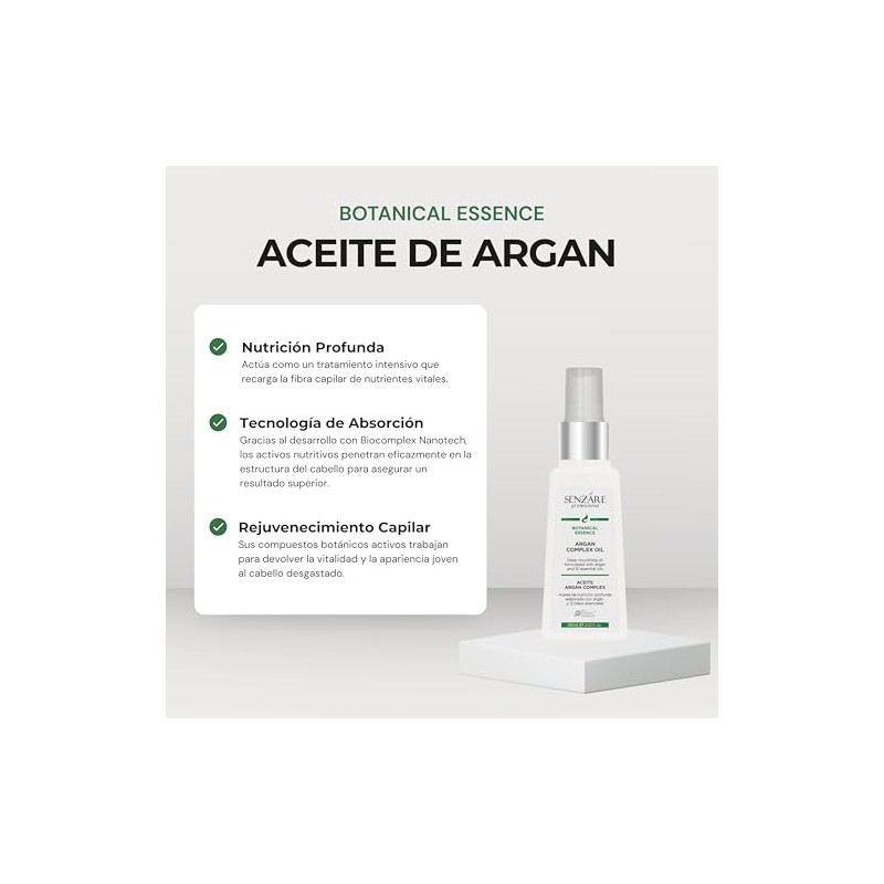 Senzáre Aceite De Argán 60 Ml