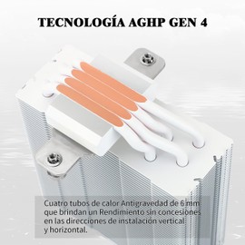 Thermalright Assassin Spirit 120 EVO WHITE ARGB CPU Aire enfriador con tubos de calor de 4×6mm,TL-S12W-S PWM Disipador de calor de disipador de calor Enfriador,para AMD:AM4 AM5/Intel1700/1150/1200