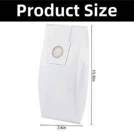 6 Pack 53294 Style O HEPA Cloth Vacuum Bags Replacement for Kenmore Progressive Upright Vacuum Cleaners,Type O Bag for Kenmore 50105 53294 5068 BU1017 31150 31140, Part 20-50690