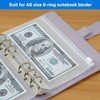 KTRIO 16pcs A6 Binder Pockets 6 Holes Budget Cash Envelopes
