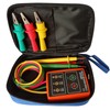 3 Phase Sequence Tester,Phase Rotation Meter Checker 20Hz-400Hz,Phase Indicator Order