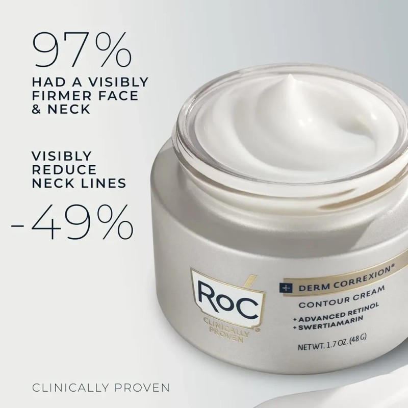 Roc Derm Correxion Neck Cream With Hyaluronic Acid +