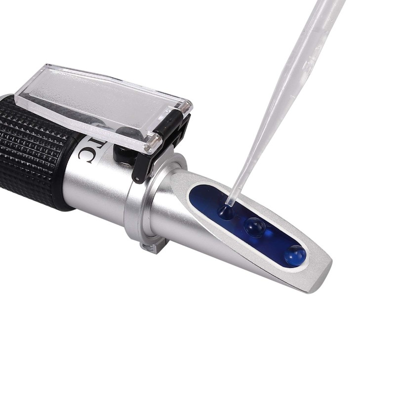 AUTOUTLET Honey Baume Refractometer, 58-90% Brix Scale & 12-27% Honey