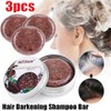 MS.Dear 3PCS Organic Soap Hair Darkening Shampoo Bar Gray Hair