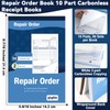 gisgfim 10 Pad Repair Order Book 2 Part Carbonless Receipt