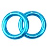 S.E.PEAK 25kN Aluminum Rappel Ring, Perfect Tension O-Ring, Connection Ring