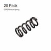 DTGN 1.2x9x20mm(DxODxL) Compression Spring - 20Pack - Good for Machinery