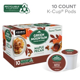 Green Mountain Coffee Roasters Maple Pecan Keurig K-Cup Pods, Light Roast Coffee, 60 Count
