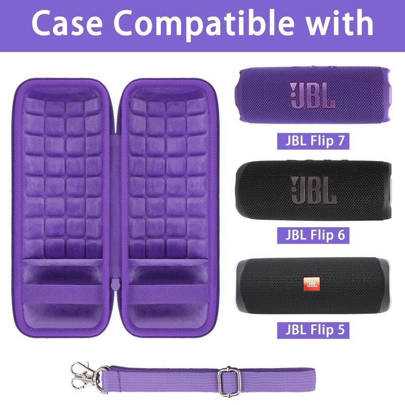 co2CREA Hard Case for JBL Flip 7 Flip 6 Flip