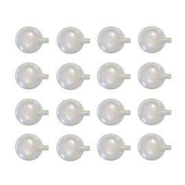 Upstore 25 x Clear Plastic Squeakers for Pet Accessories Dolls Spare Parts