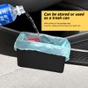 Osilly Car Trash Can, Auto Foldable Waterproof Leakproof Hanging Leather