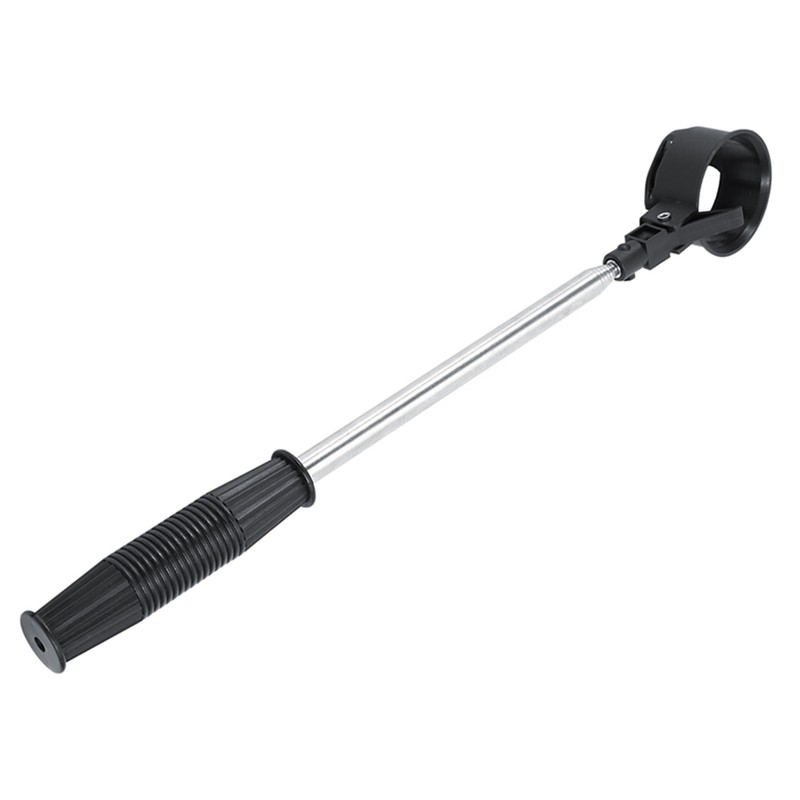 Retractable Stainless Steel Shaft Scoop Telescopic Golf Ball Retriever Pick