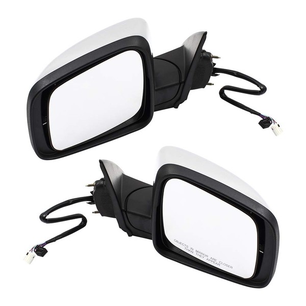 BROCK Pair Set Power Side View Mirrors Heated Signal Memory