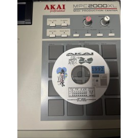 AKAI MPC 2000/ 2000XL  “ Producer Soundpack “ CD Disk”