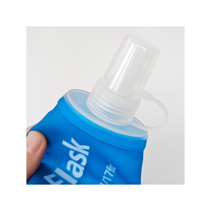 TXSN 250 ml Soft Flask, Hydration Flask Foldable Water Bottle