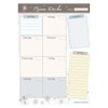 PRICARO Dandelion Magnetic Weekly Planner A4 25 Sheets (Pack of