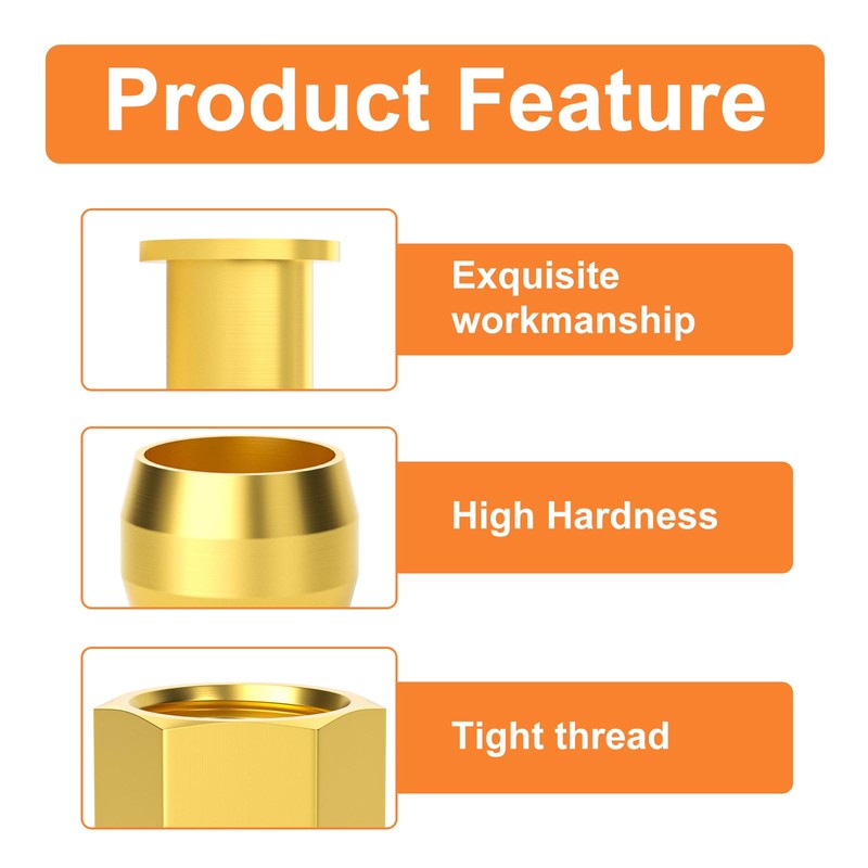 GASHER 10Pcs 24Inch Air Compressor Unloader Tube Kit, Contains 1/4"