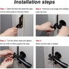 LALOCAPEYO Portable Door Lock 3 in 1 Travel Lockdown Home