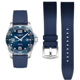 HEYOZURY Fluororubber Watch Bands Quick Release Replacement Rubber Watch Straps 19mm 20mm 21mm 22mm Smartwatches Bands for Men and Women Waterproof Sport Watchbands FKM