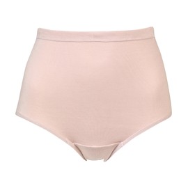 Wing/Wacoal EC3400 Women's Panties, 100% Cotton (Body Fabric), Loose Design, Soft Texture, 100% Cotton, Luxurious Cotton, Fluffy Length, PO