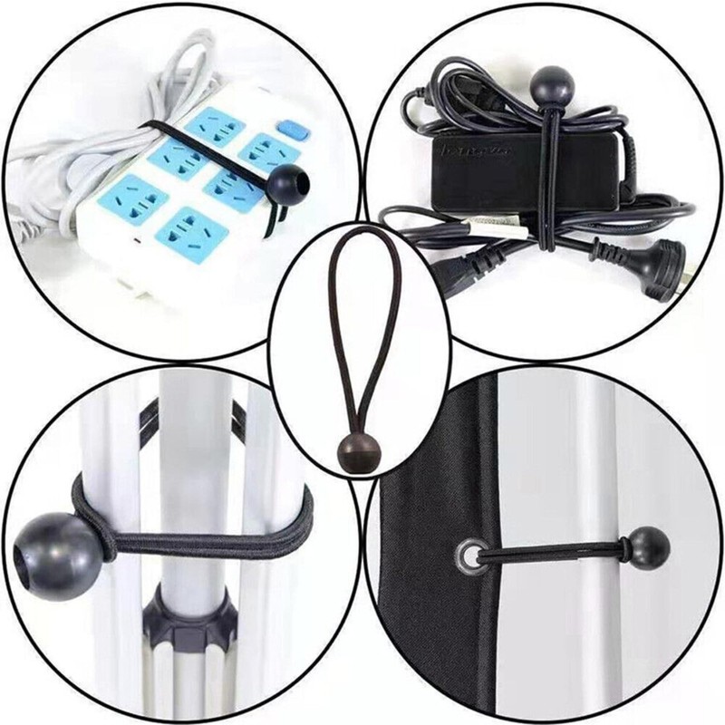 10PCS Ball Bungees 14CM Tent Accessories for Camping Tent Camping