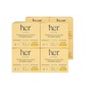 Her Kit Pantiprotectores de Algodón Orgánico Flujo Ligero Paquete de