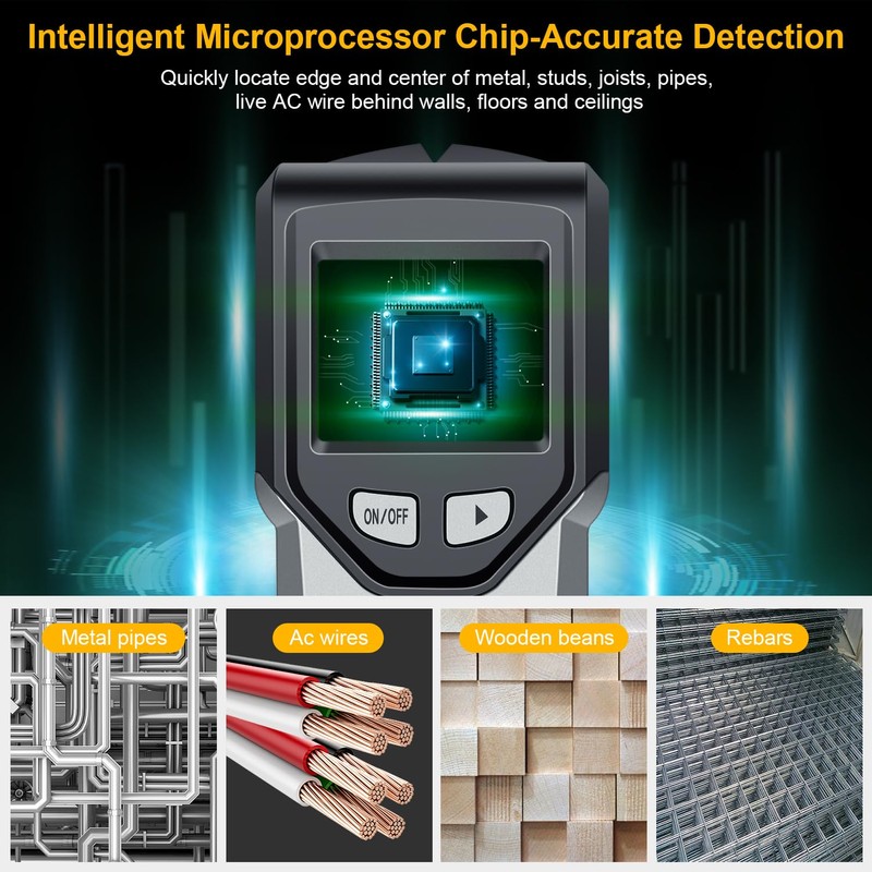 Stud Finder Wall Scanner - 5 in 1 Stud Finder
