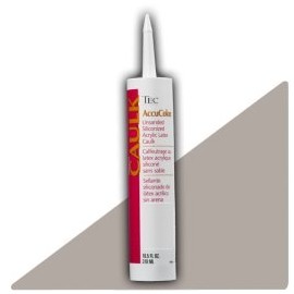 TEC Accucolor Siliconized Unsanded Acrylic Caulk 932 Mist
