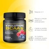 EVOLUTION, Aminoácidos BCAA, Suplemento Alimenticio, Leucina, Sin Gluten, Pre Workout,