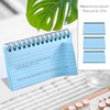 Pack of 3 Index Cards, 150 Sheets Flashcards, Lined Revision