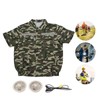 Cooling Fan Jacket with 2 Fan 3 Levels Adjustable Fast