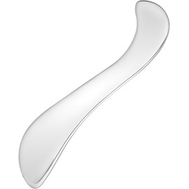 Tyqour Silber Gua Sha Edelstahl Gua Sha Schaber Faszienschaber Metal Guasha Massagewerkzeug, Körper Guasha Tools für Muskelentspannung und Schmerzlinderung, Faszienknoten Verbessern