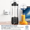 DENOKIN Portable Blender Cordless, 20oz Vessel Personal Blender for Shakes