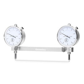 Genmitsu CNC Milling Machine Tramming Tool, Pro Calibration System with 1/2", 1/4", 1/8" Shank and 0.001" Precision Indicators, Ideal for Squaring, Leveling, and Machine Calibration