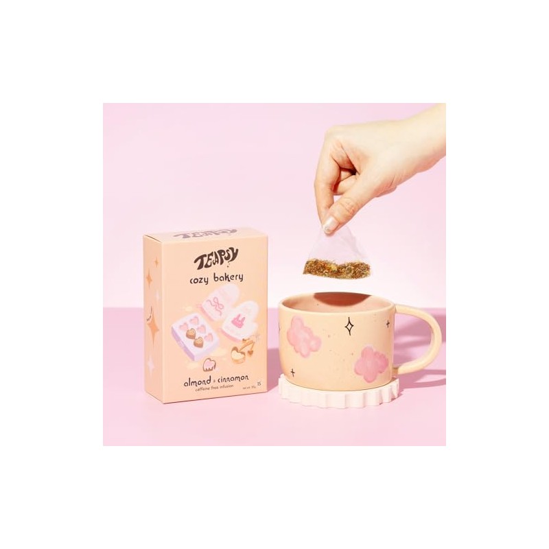 Teapsy "Cozy Bakery" Tea | Rooibos, Almond, Cinnamon Tea |