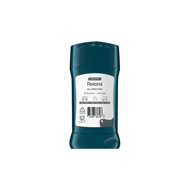 Desodorante En Barra All Body Deo 49g Ocean Rush Rexona