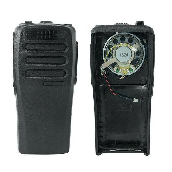 Black CP200D Housing Case with Speaker and Mic Replacement for