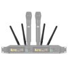 Wireless Microphone Antenna with BNC Connector 640‑690MHZ Mic Receiver Antenna