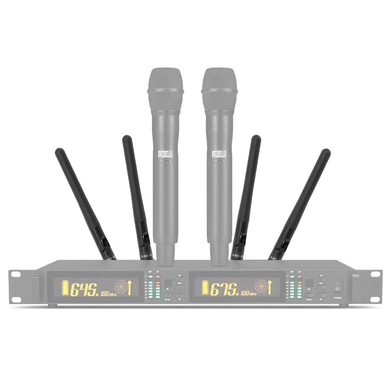 Wireless Microphone Antenna with BNC Connector 640‑690MHZ Mic Receiver Antenna