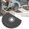 10PCS 80mm High Carbon Steel Semi circular Saw Blade Segmented
