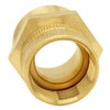 Joywayus Brass 3/4" GHT Female x 1" NPT Male Thread