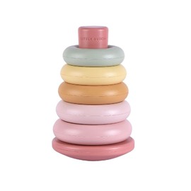 Little Dutch 2007772 Plastic Stacking Tower/Stacking Rings - Pink