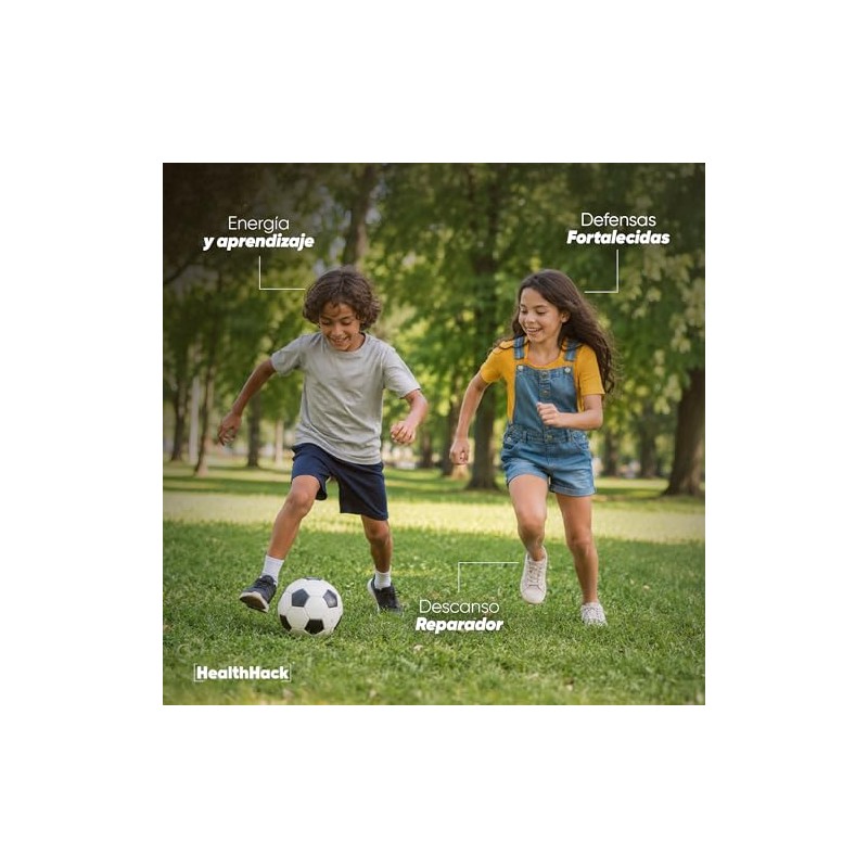 Vitaminas Niños Calcio Zinc Vitamina D Complejo B Crecimiento Health