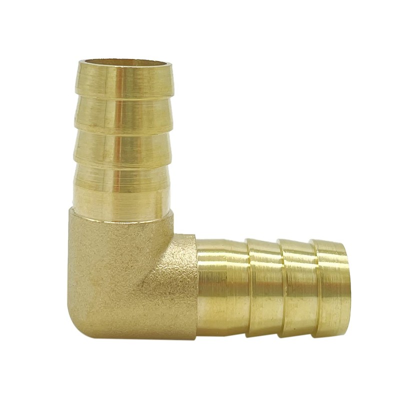 Metaland Brass 3/4" Hose Barb Elbow 90 Degree L Right