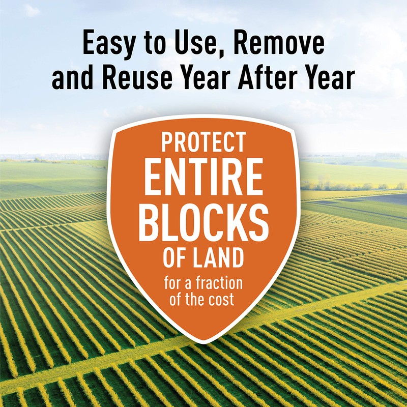 PLOTSAVER Deer Perimeter Protection System, plotsaver Deer Repellent System (PS-KIT)